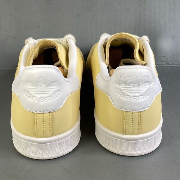 Adidas Stan Smith Men's Shoes White-Easy Yellow  sneaker size 10 - Picture 5 of 9
